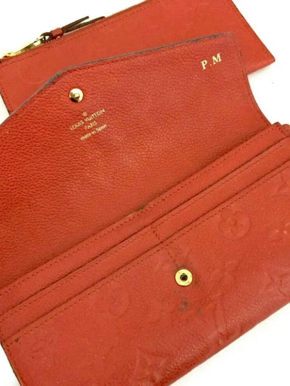 Louis Vuitton Monogram Empreinte Portefeiulle Sarah Wallet - Picture 3 of 8